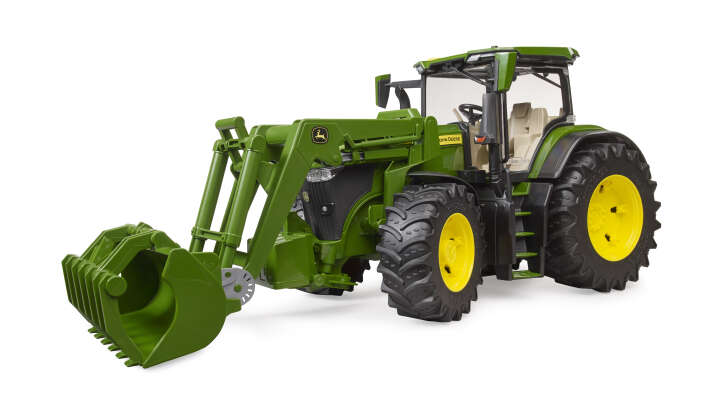 bruder John Deere Traktor 7R 350 mit Frontlader